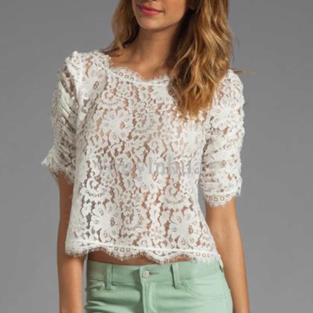Joie Fanny Lace Top